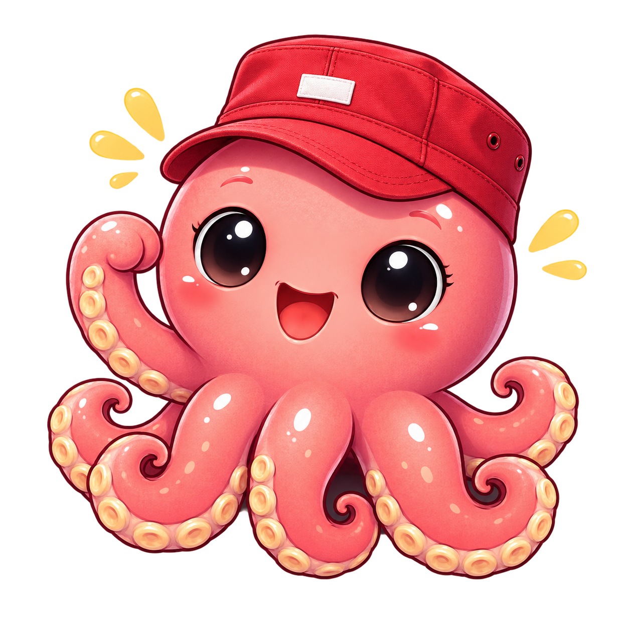 Nudging Octopus 빨간모자 교관